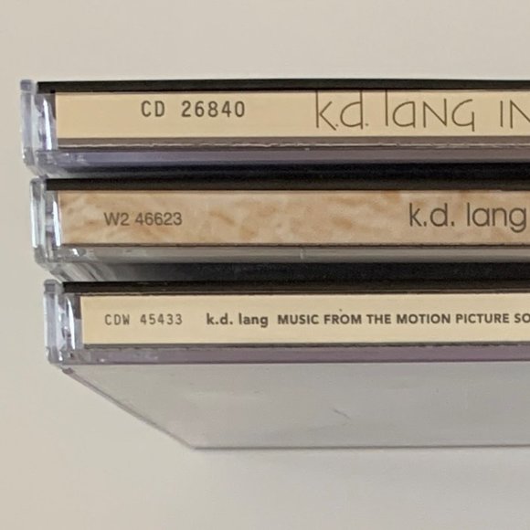 k.d. lang - Drag, Ingenue, Even Cowgirls Get the Blues Soundtrack • 3 CD Bundle - Picture 7 of 9